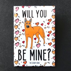 Belgian Malinois Valentines Day Magnet Dog Gifts